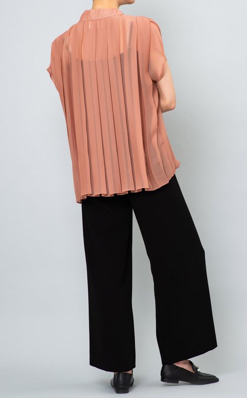 トリアセテートイージーワイドパンツ