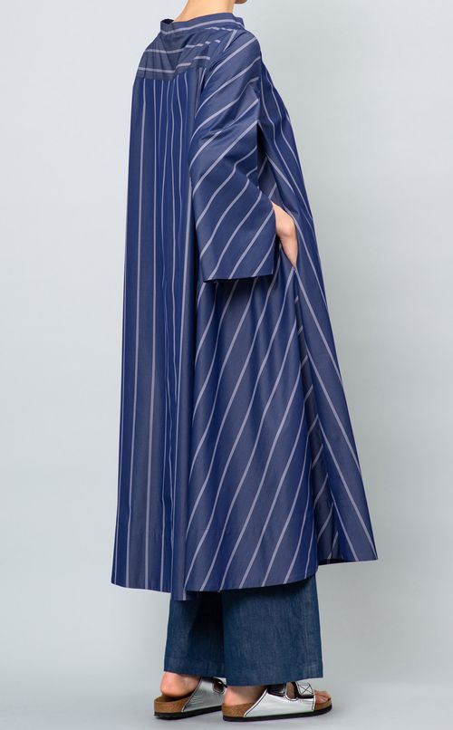 ストライプAラインロングワンピース