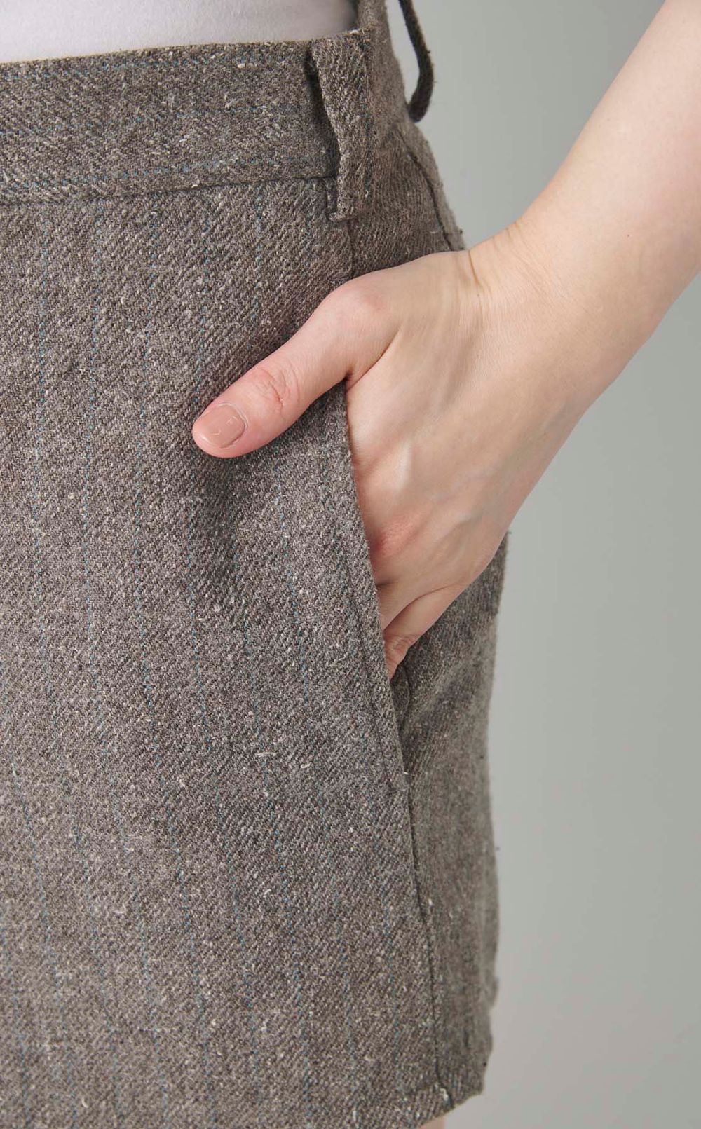 【roop】long pocket shorts