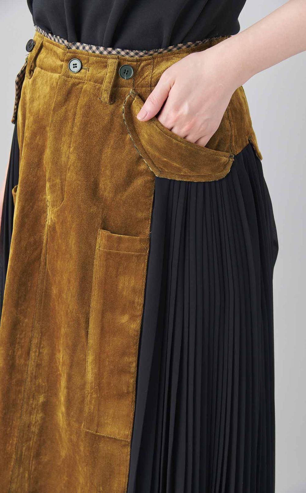 【roop】LAYERED SKIRT