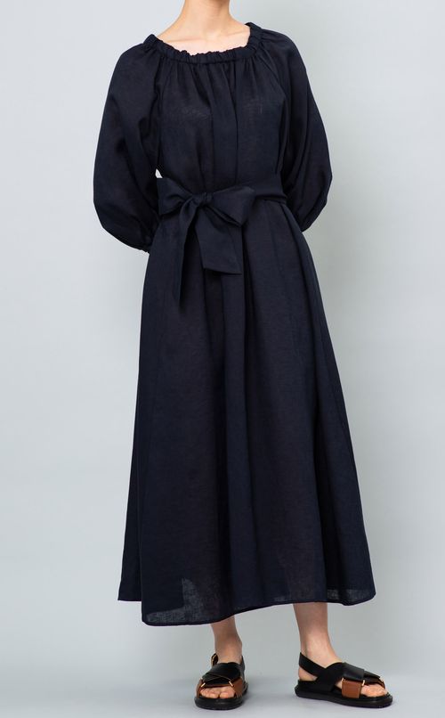 リネンロングワンピース