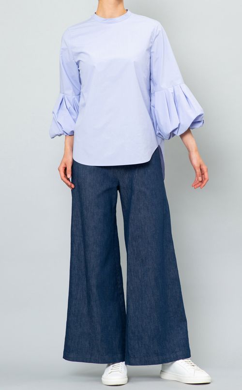 ボリュームスリーブプルオーバー