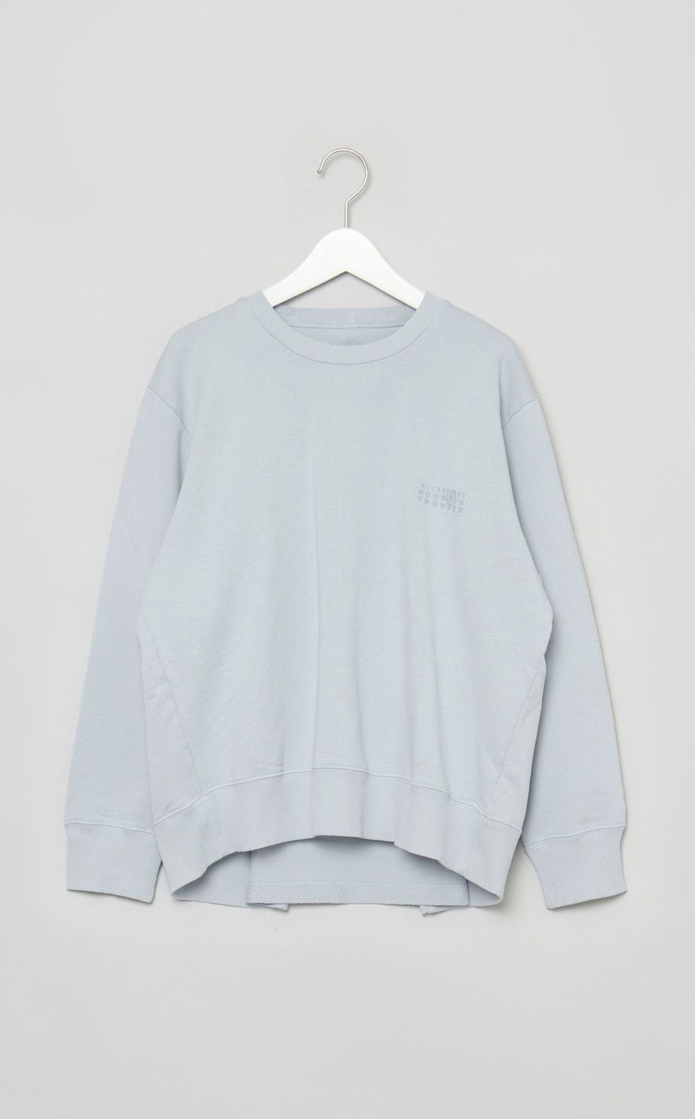 バックデザインロゴスウェット