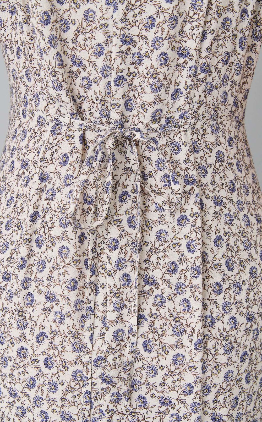 カシュクールプリントワンピース