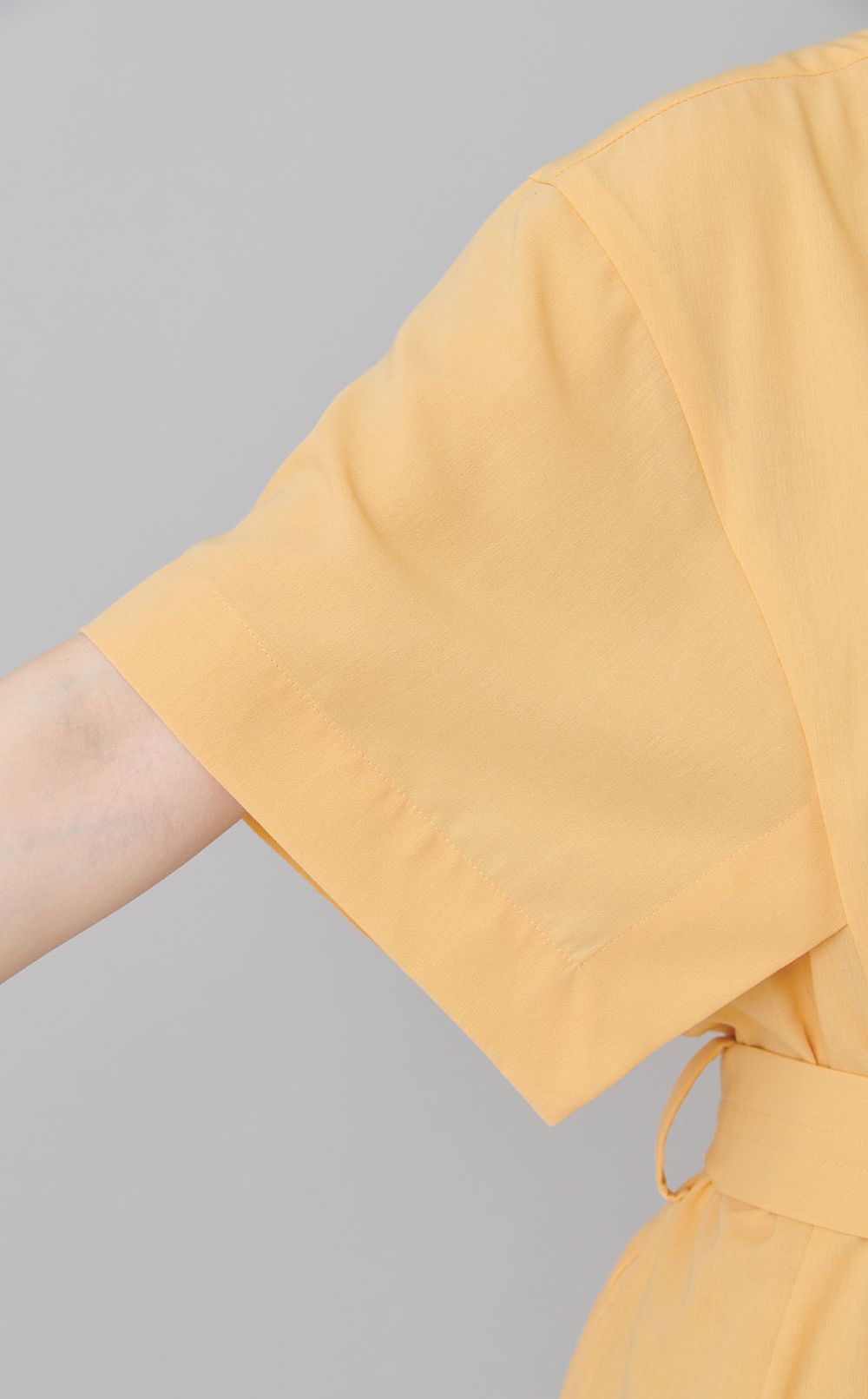 スクエアスリーブドレス