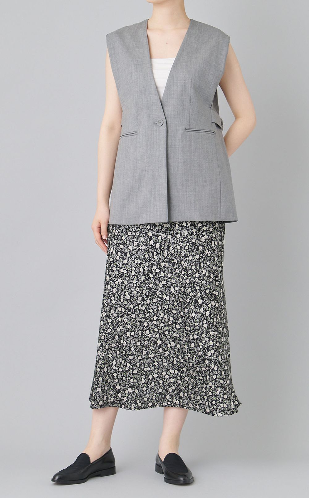 レジェフラワーマーメイドスカート