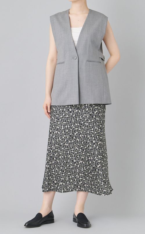 レジェフラワーマーメイドスカート