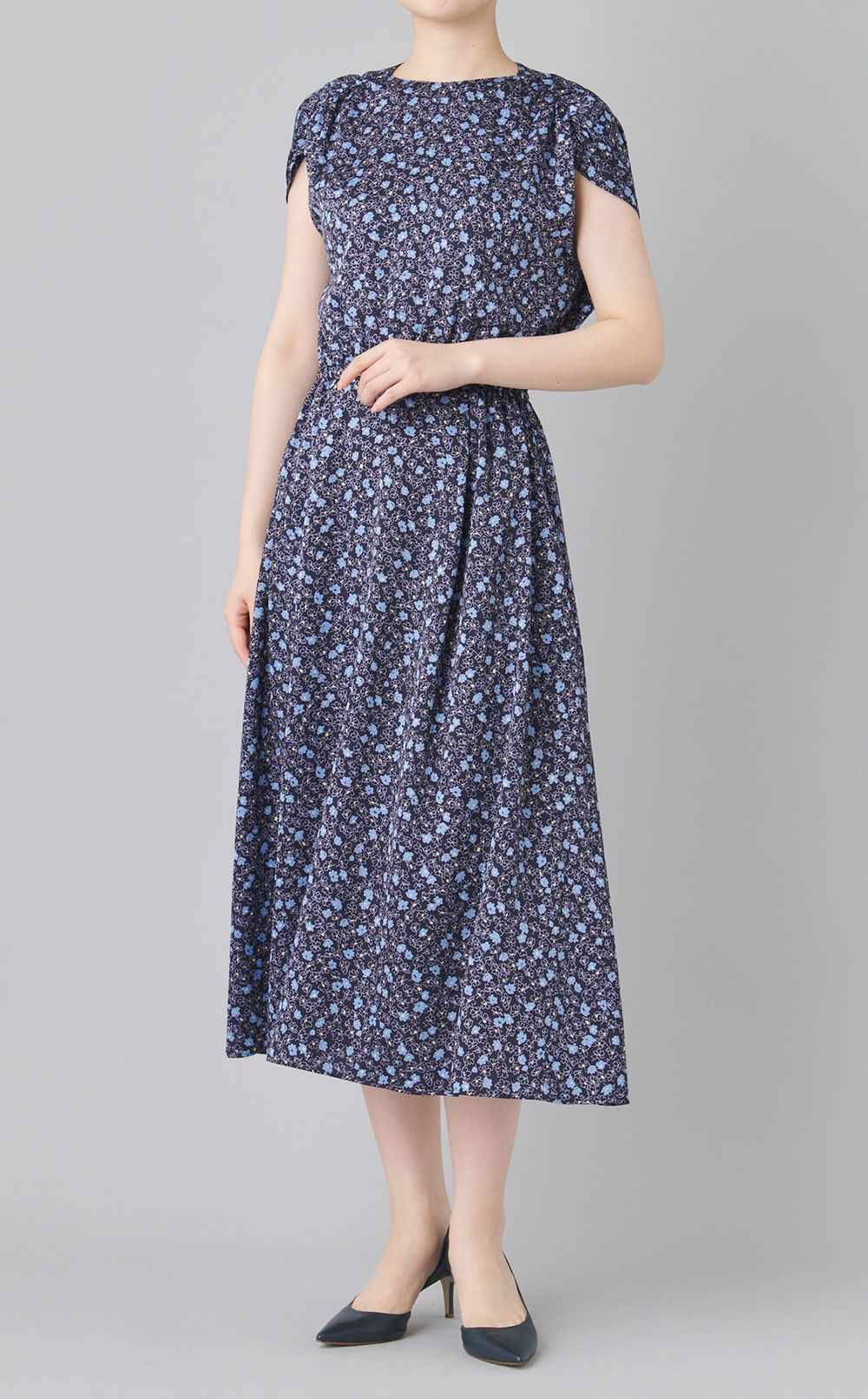 レジェフラワーギャザートップワンピース