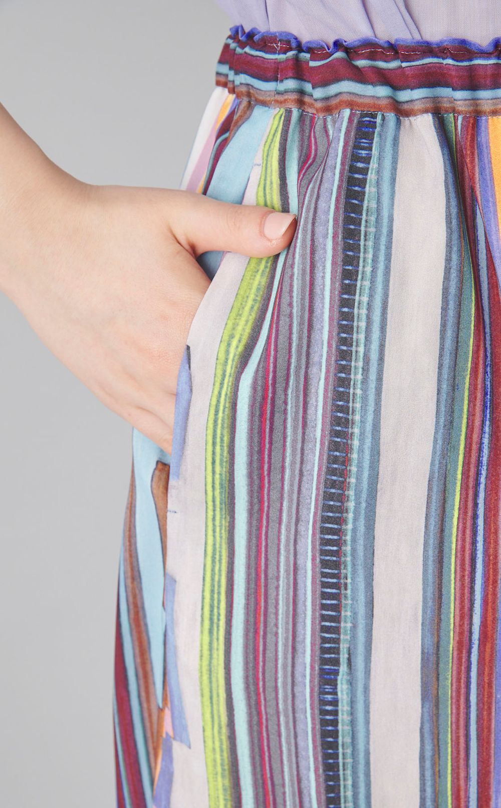 リートスプリントギャザースカート