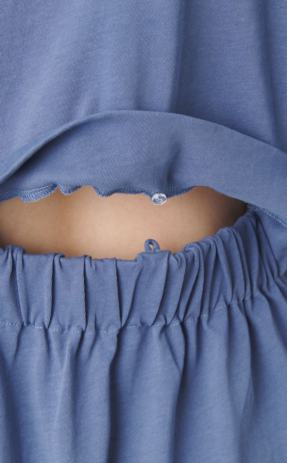 ジャージーバックオープンワンピース