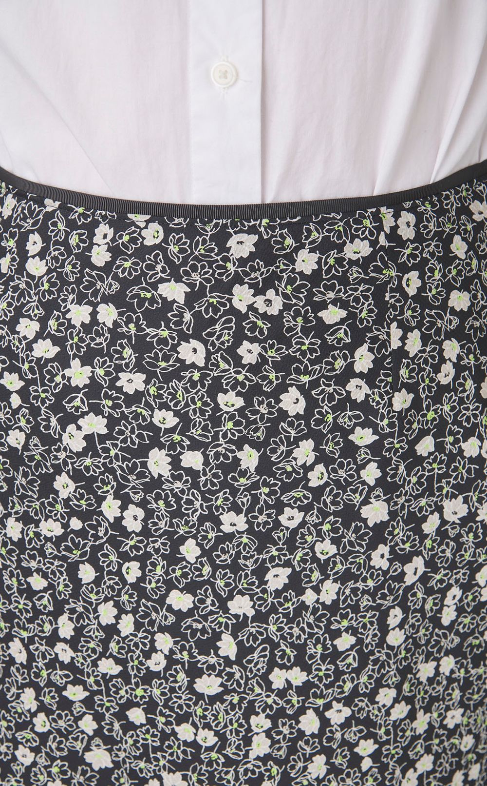 レジェフラワーマーメイドスカート