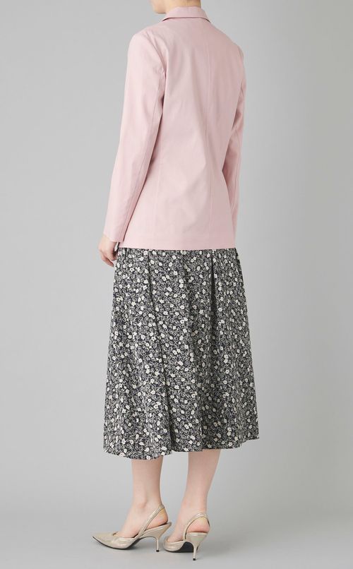 リネンストレッチテーラードジャケット