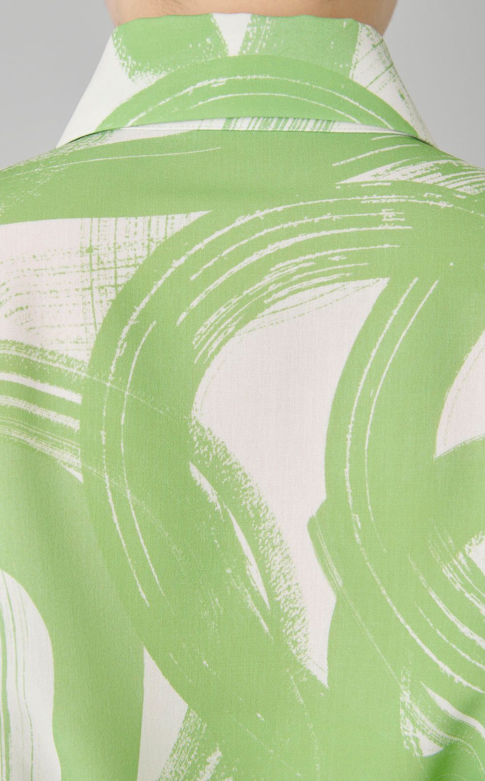 プリントスクエアスリーブドレス