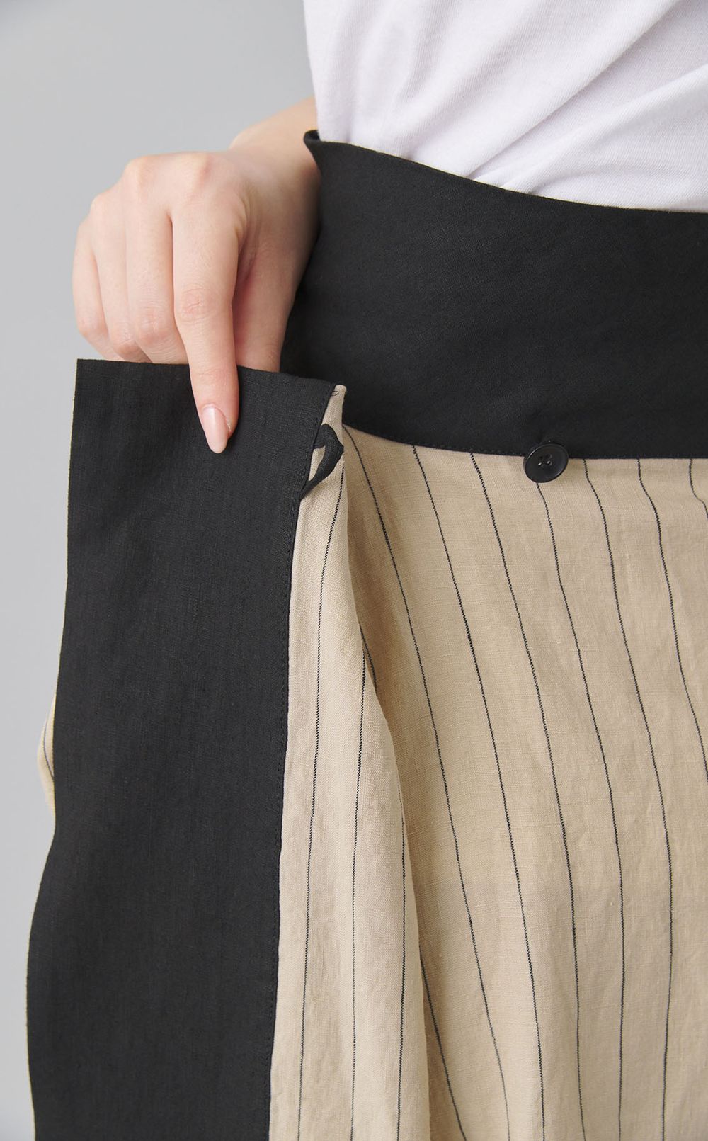 リバーシブルブラケットスカート