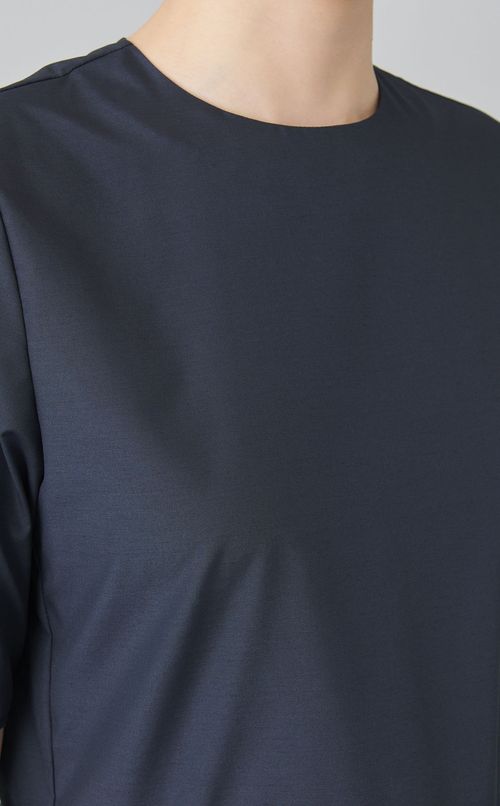 バイカラーティアードワンピース