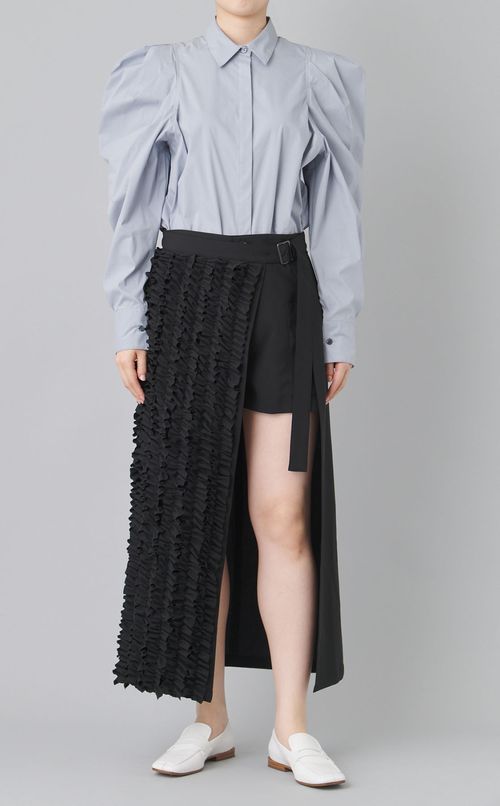 フリルラップスカート