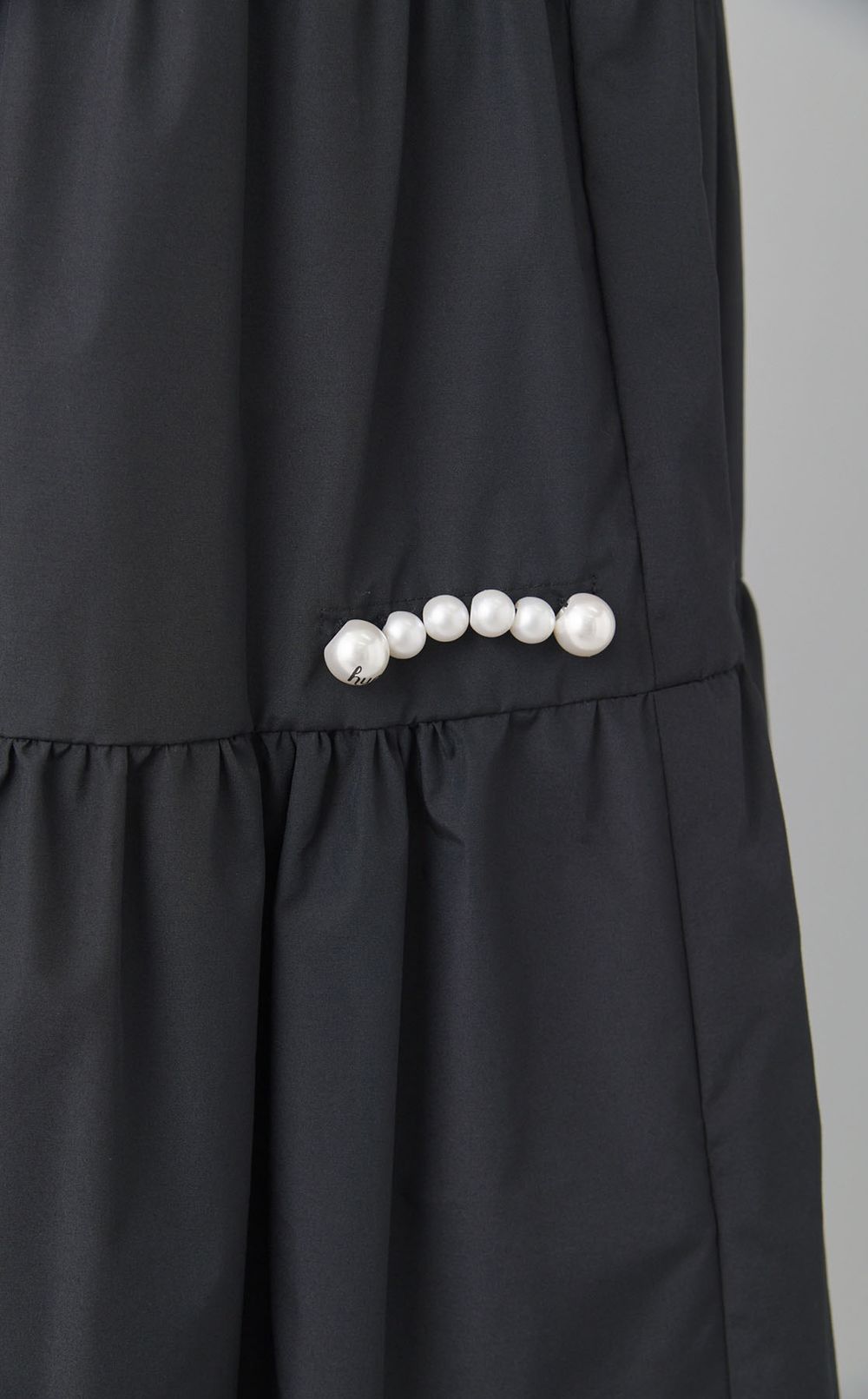 バイカラーティアードワンピース