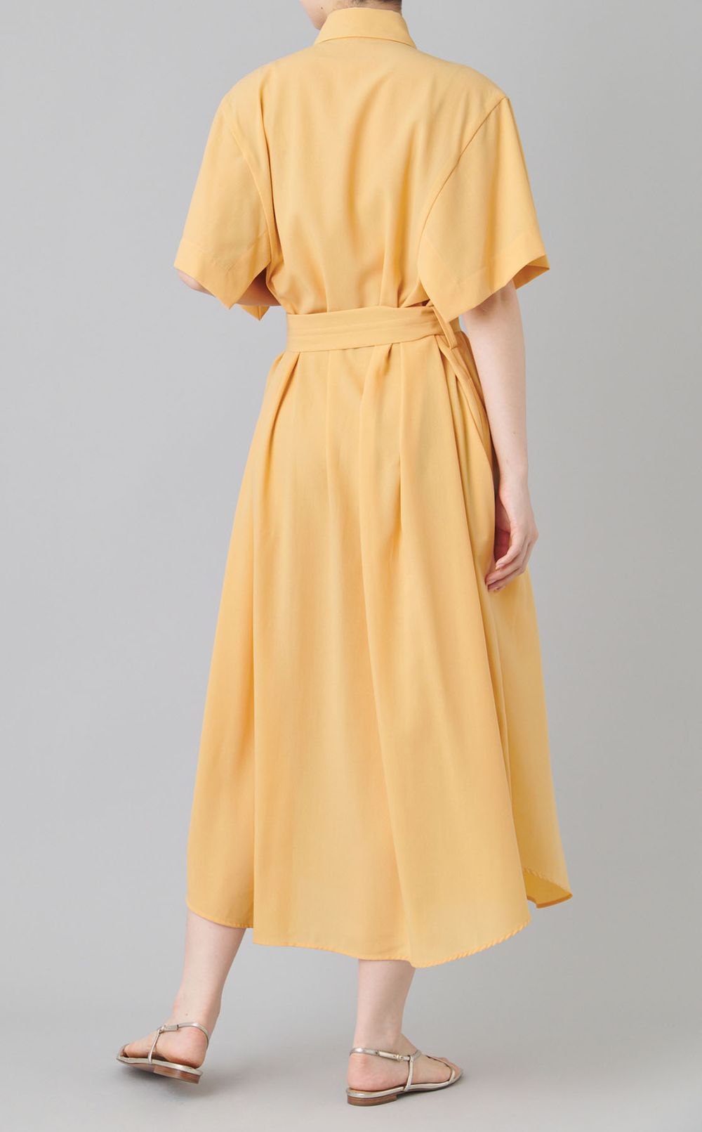 スクエアスリーブドレス