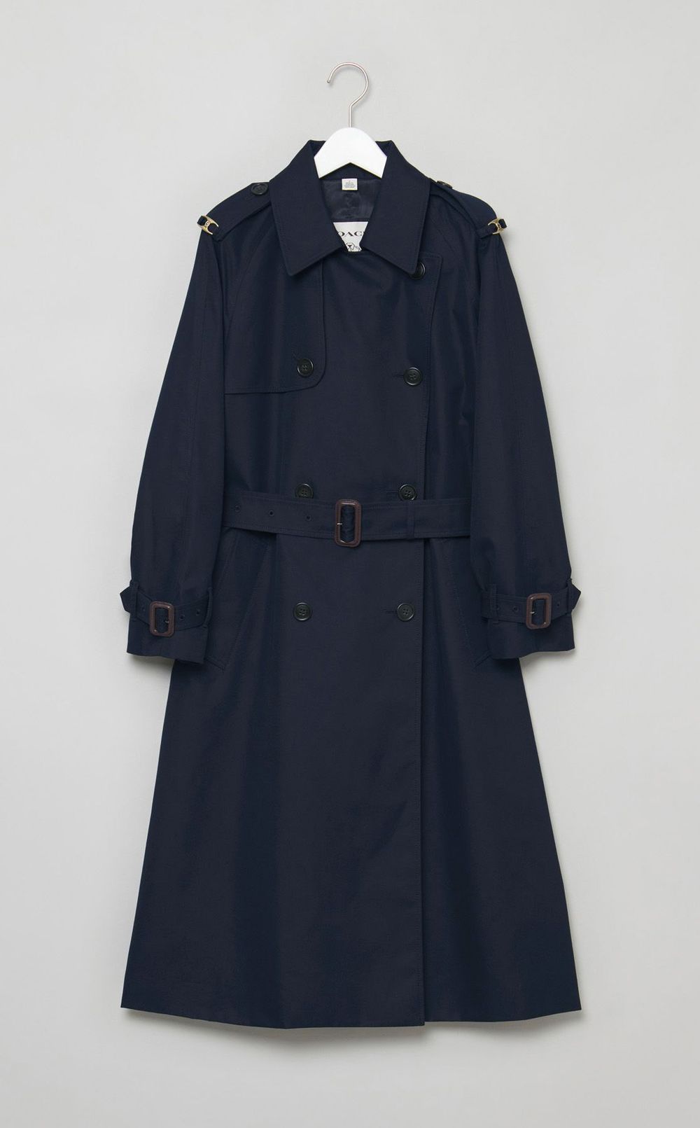 リラックスコットントレンチコート