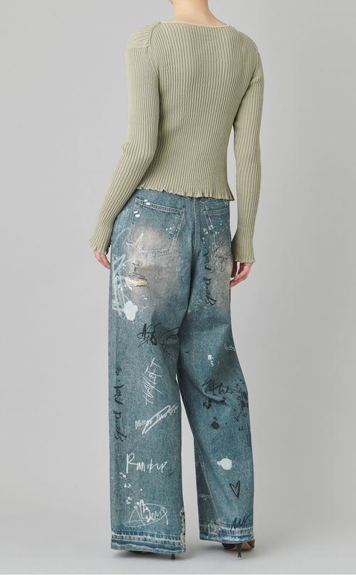 ハイゲージリブ2wayカーディガン