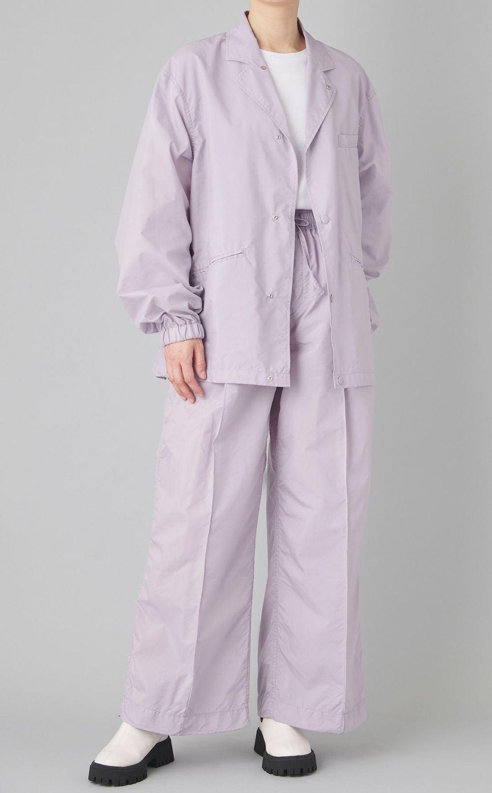 コットンナイロンタフタパンツ