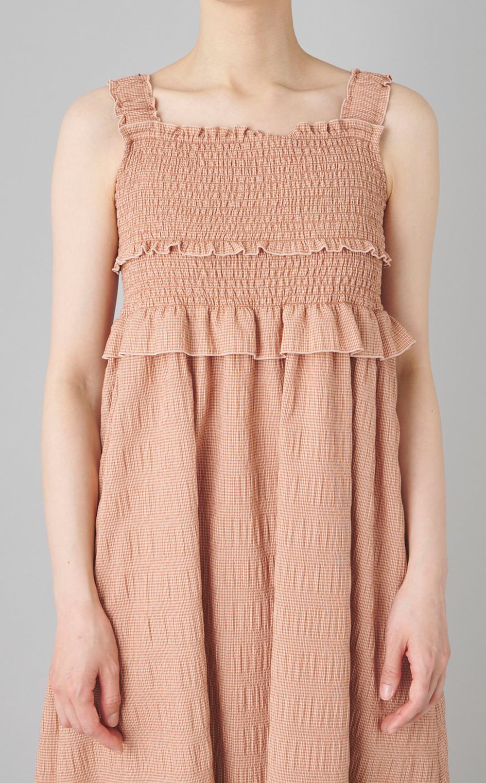 ボレロセットシャーリングワンピース