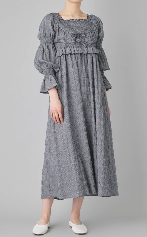 ボレロセットシャーリングワンピース