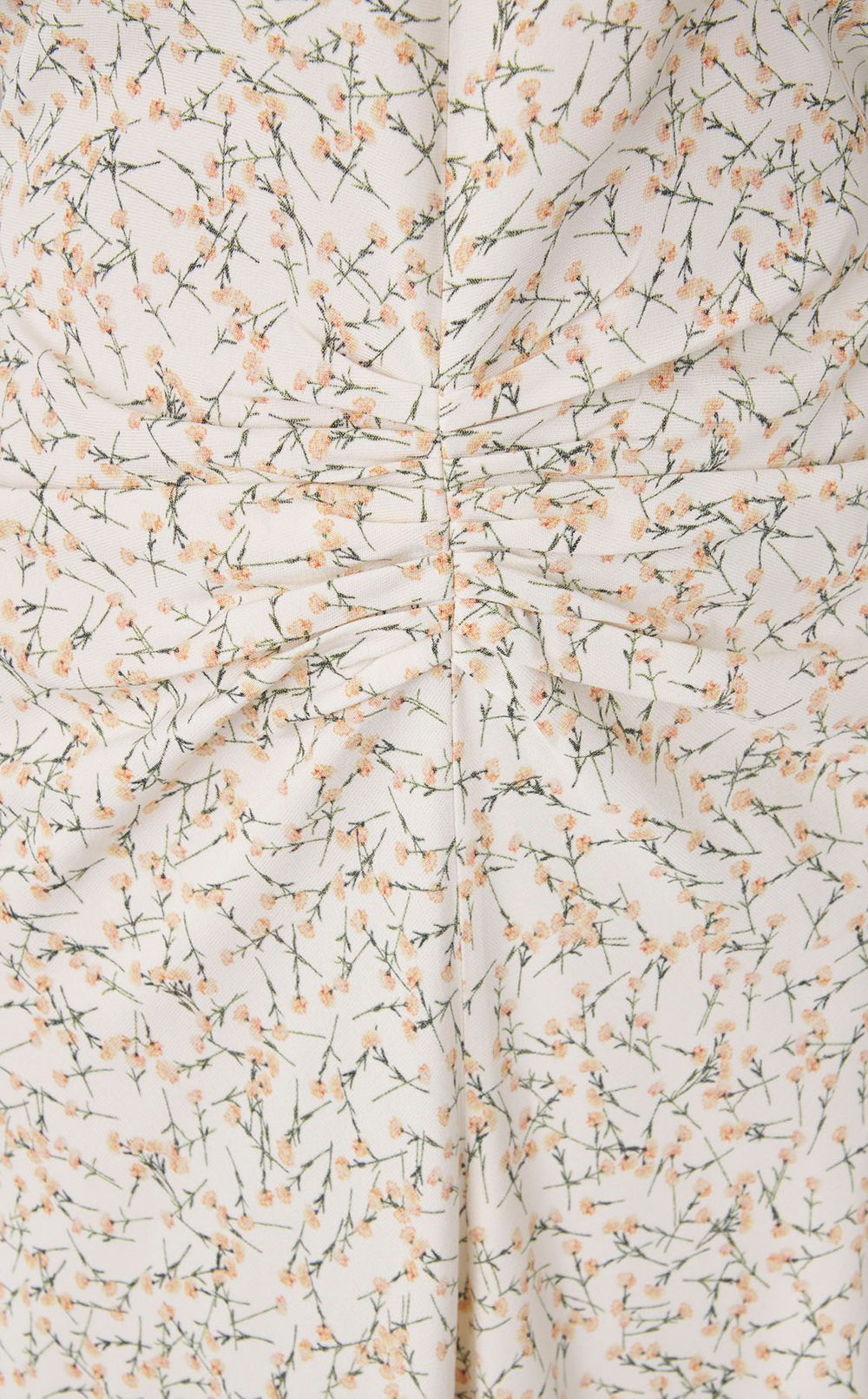 フラワープリン卜ミディワンピース