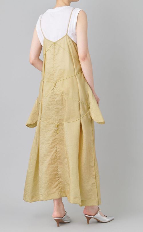 クールナイロンドローコードワンピース