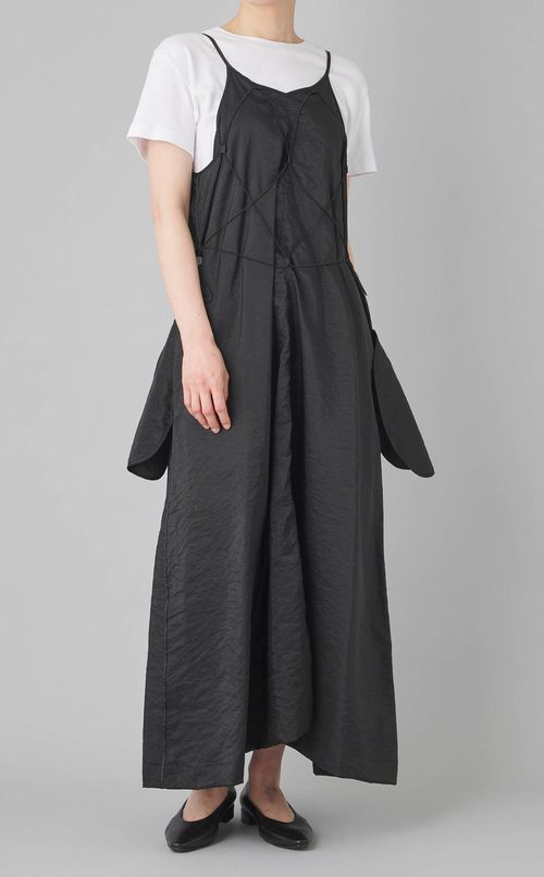 クールナイロンドローコードワンピース