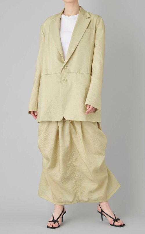 クールナイロンコードスカート