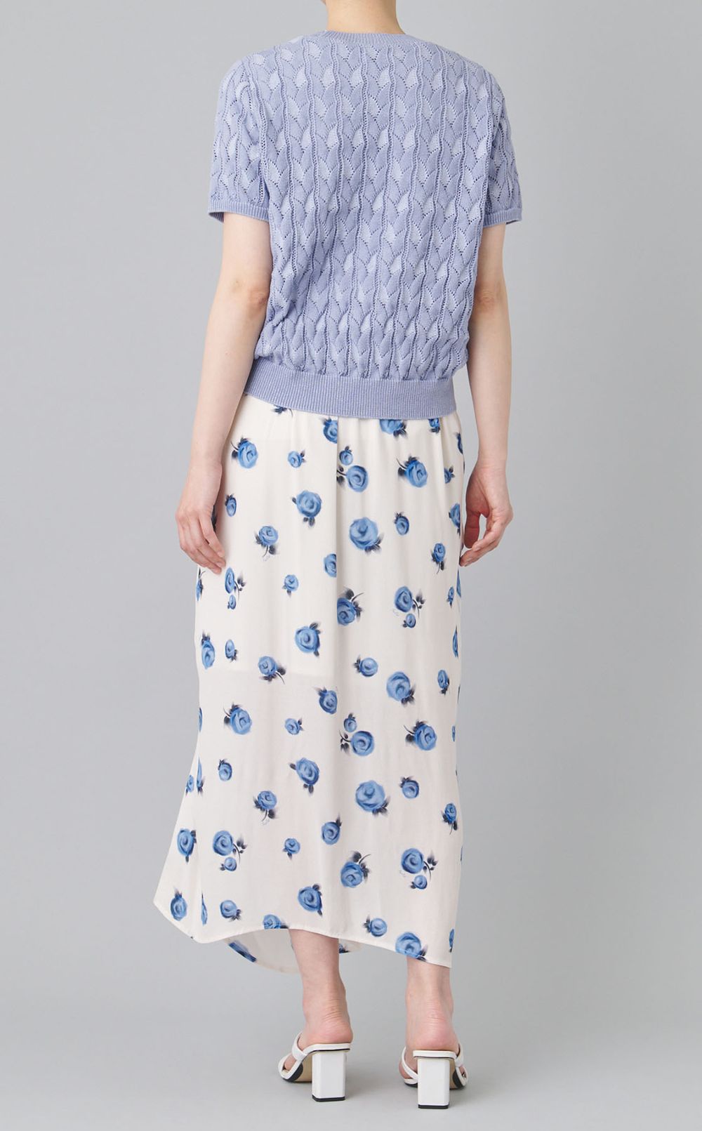 ウェーブニットプルオーバー