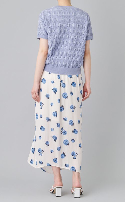 ウェーブニットプルオーバー