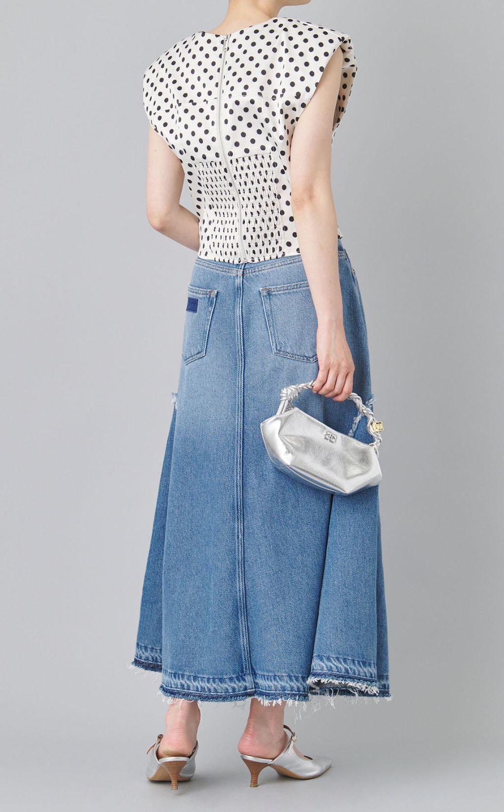 Ganniツイストハンドルミニバッグ