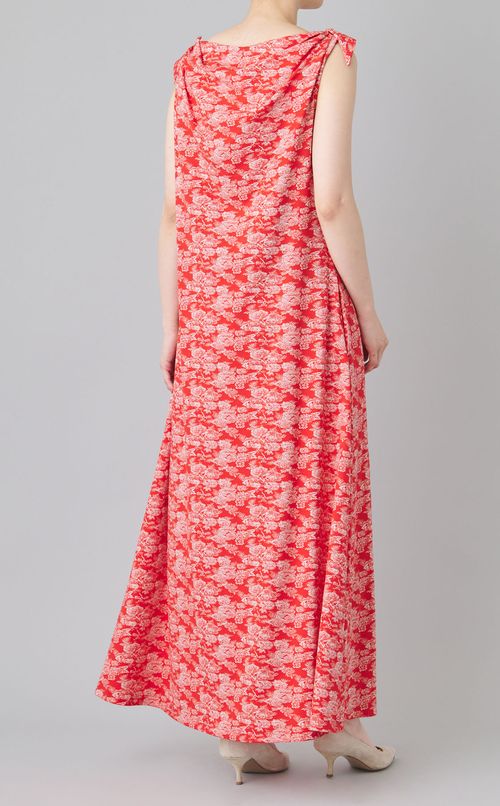 フラワープリン卜Vワンピース