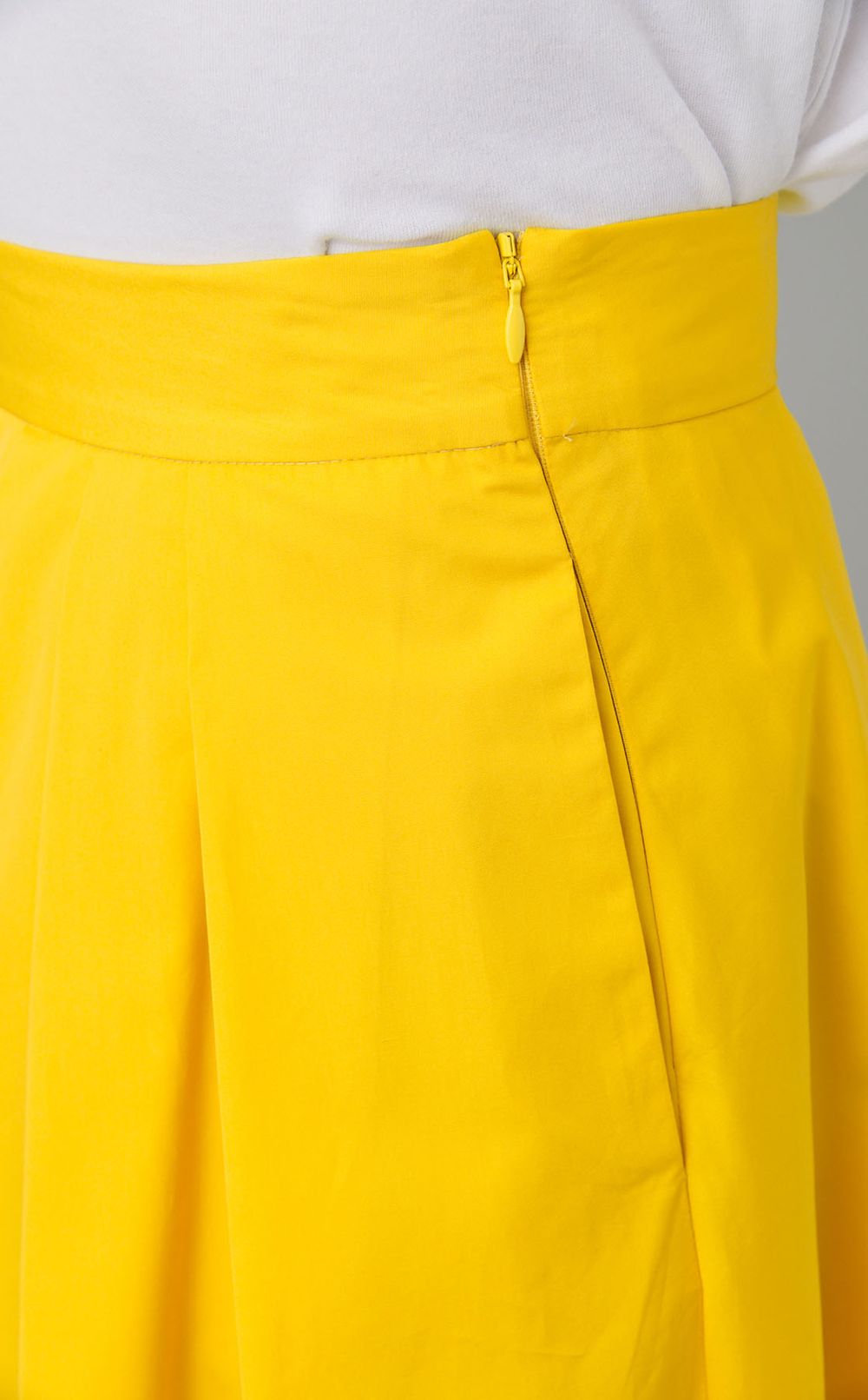 コットンポプリンタックスカート