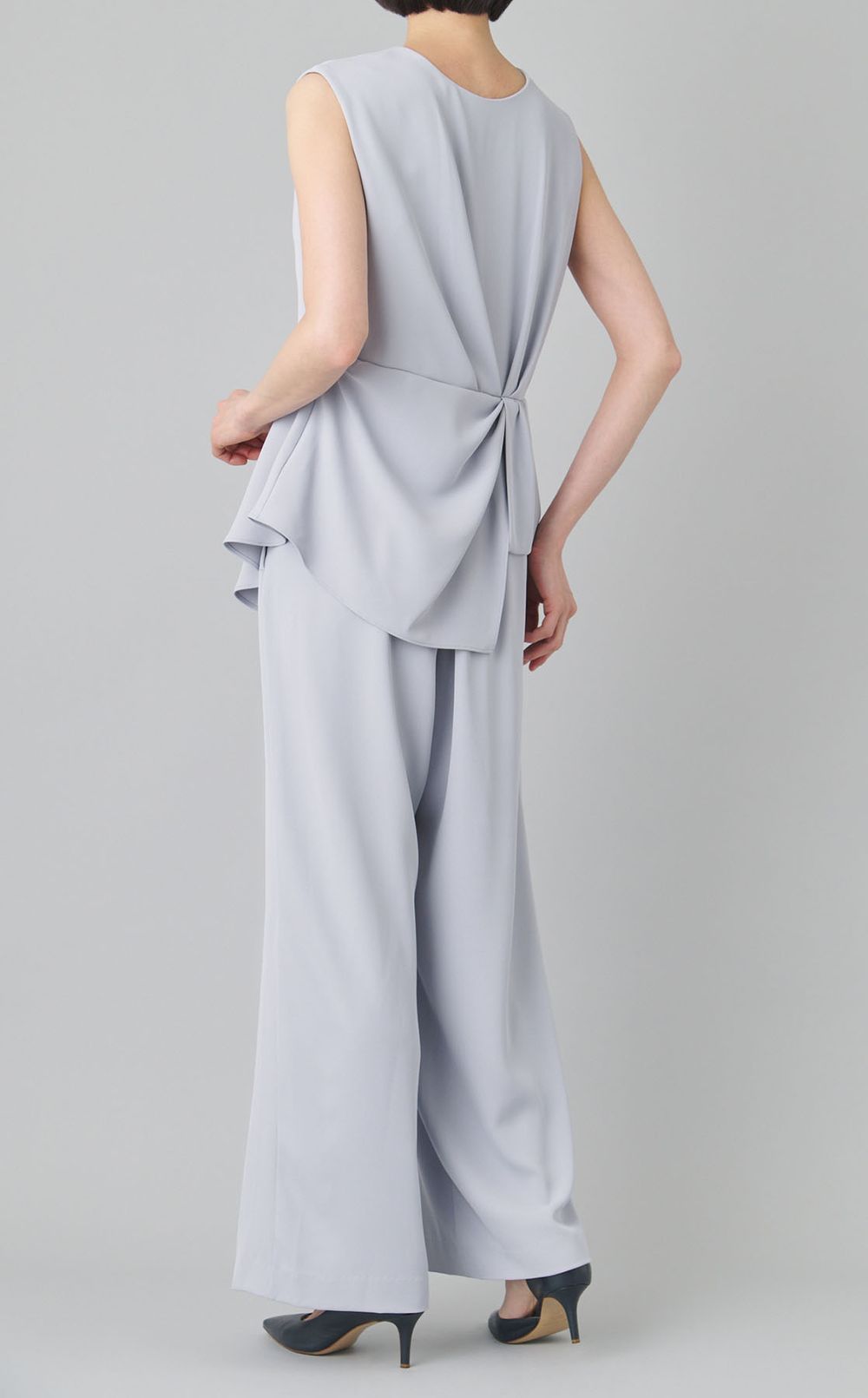 アシンメトリートップスセットパンツ