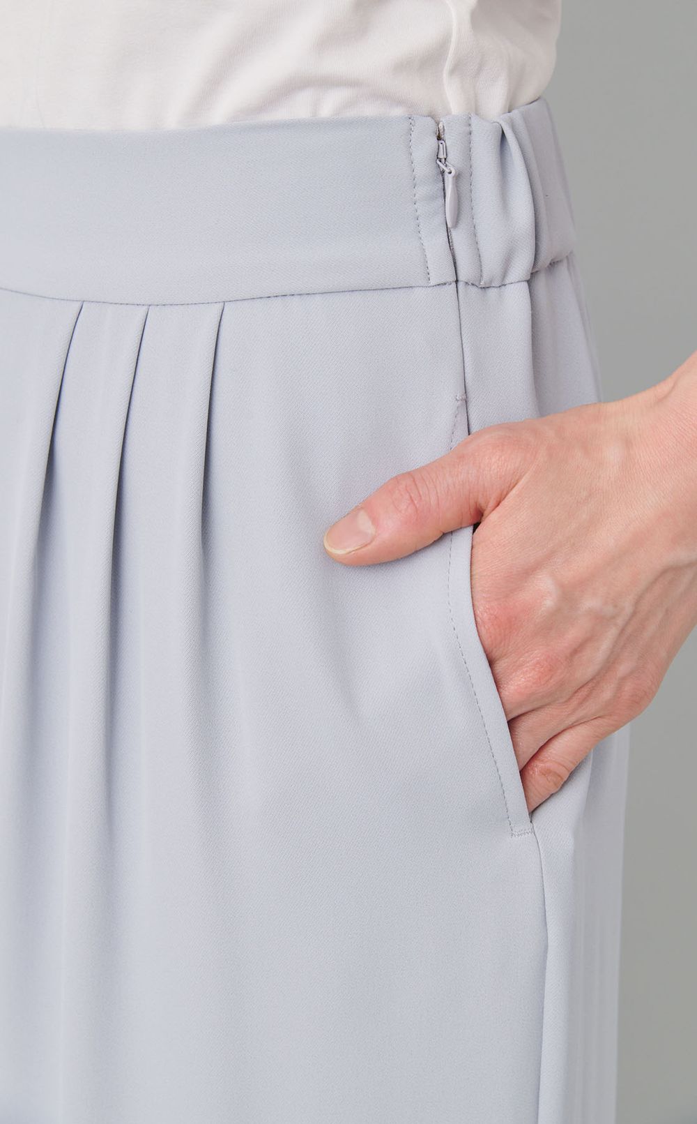 アシンメトリートップスセットパンツ