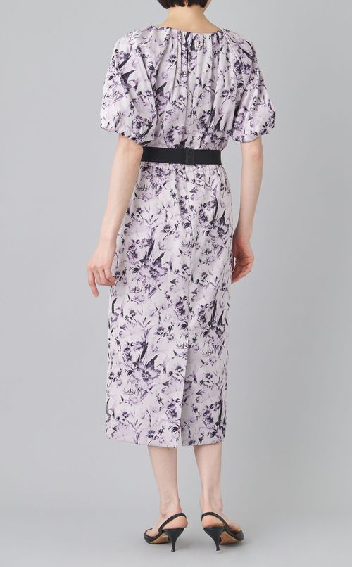 フラワージャガードワンピース