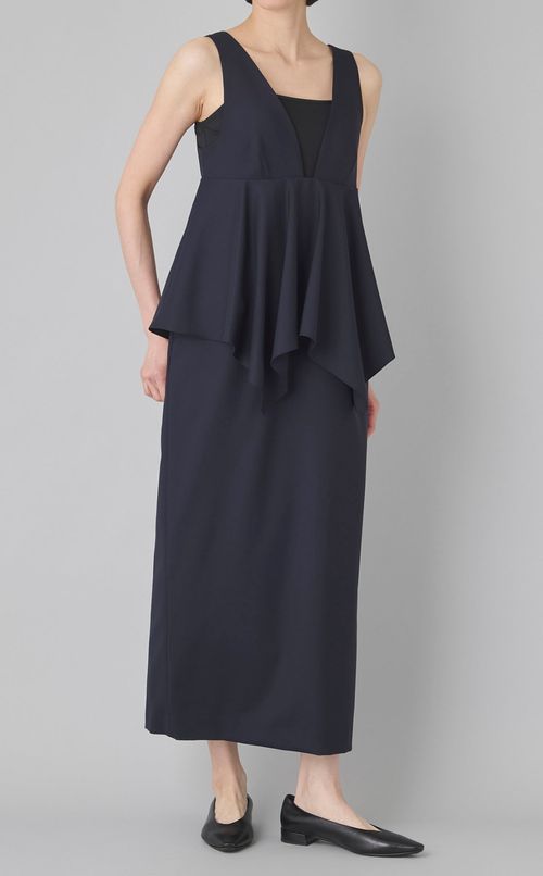 ペプラムフレアIラインワンピース