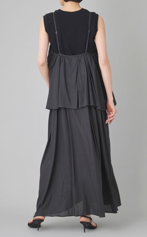 ラッフルキャミソールワンピース