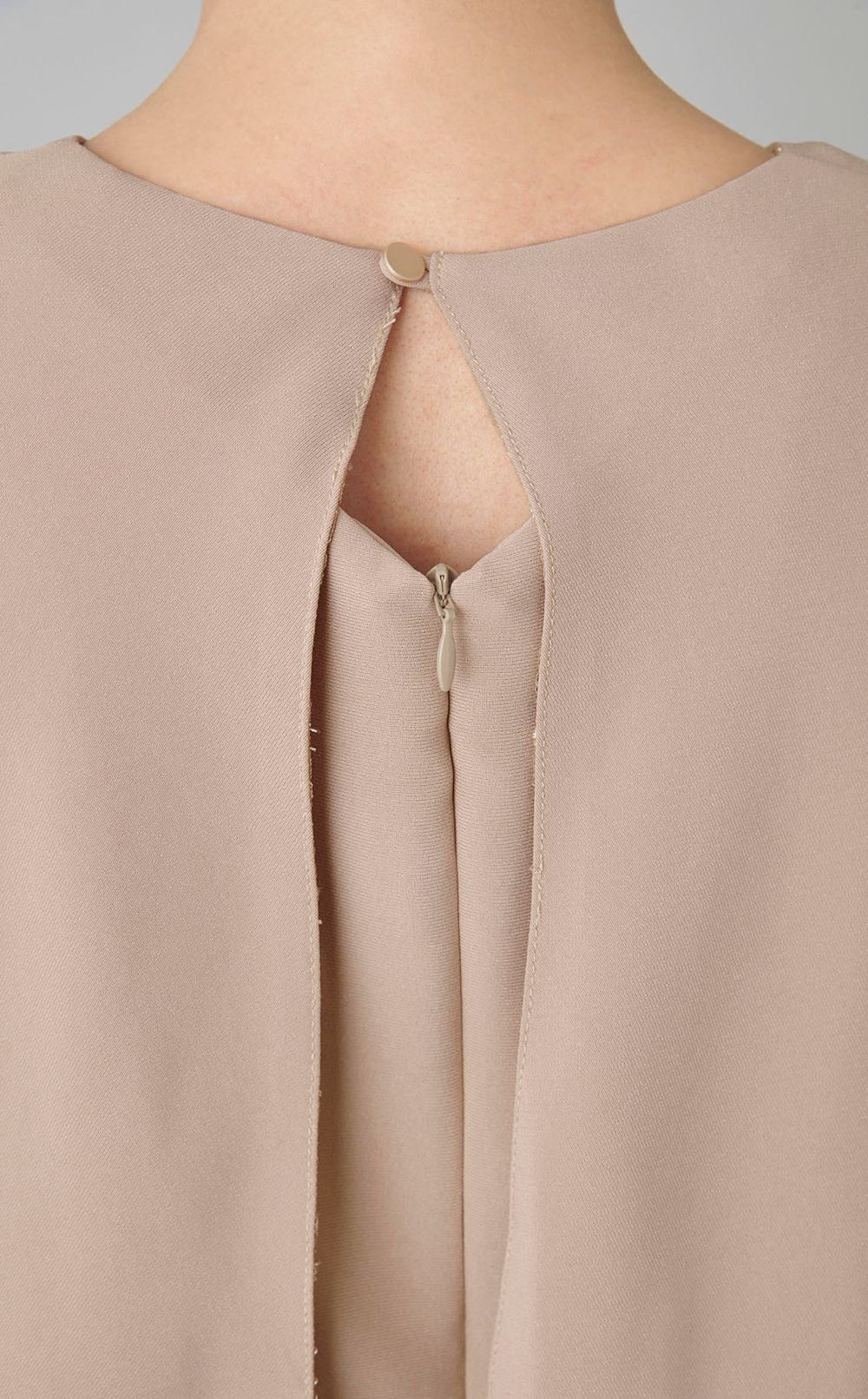 3wayケープ付ドレス