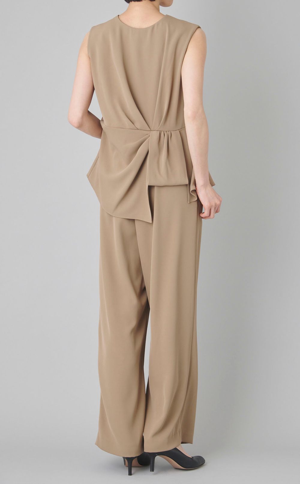 アシンメトリートップスセットパンツ