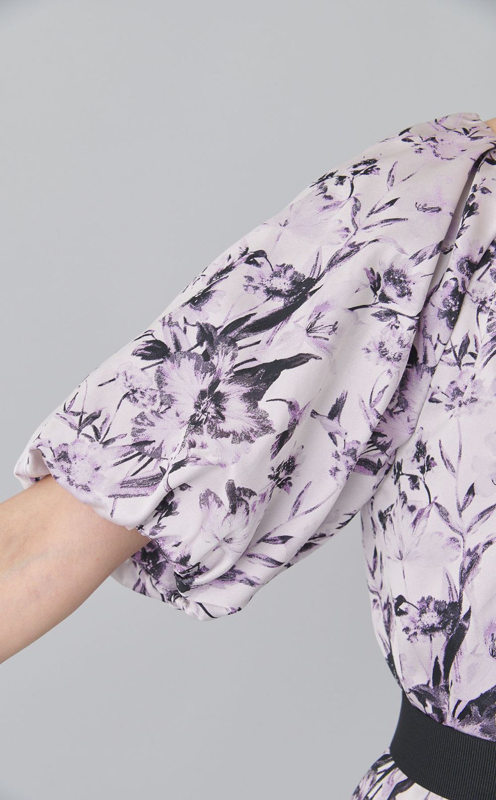 フラワージャガードワンピース