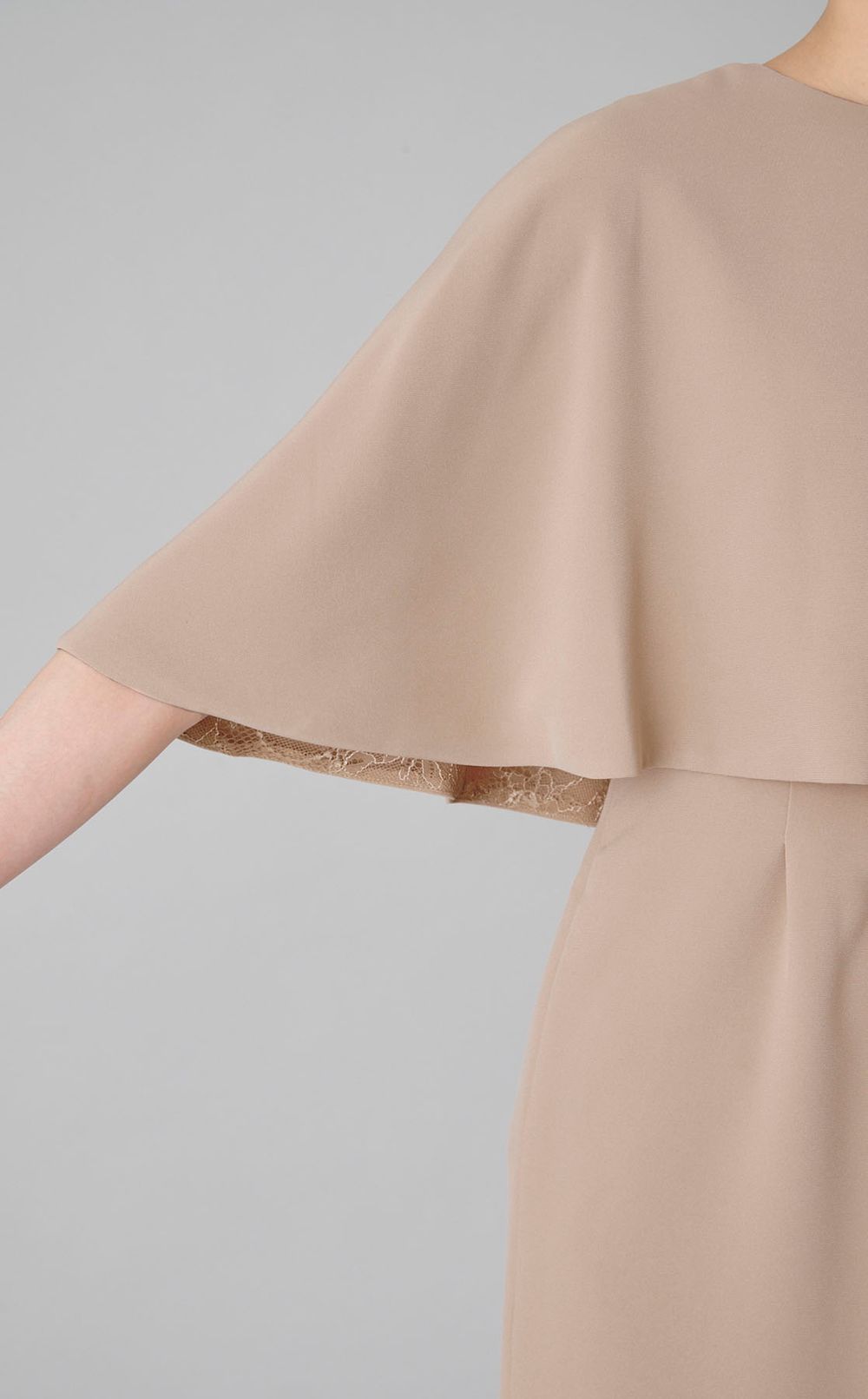 3wayケープ付ドレス