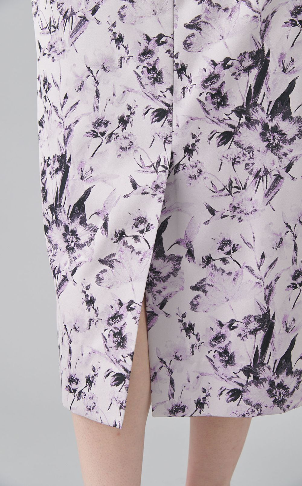 フラワージャガードワンピース