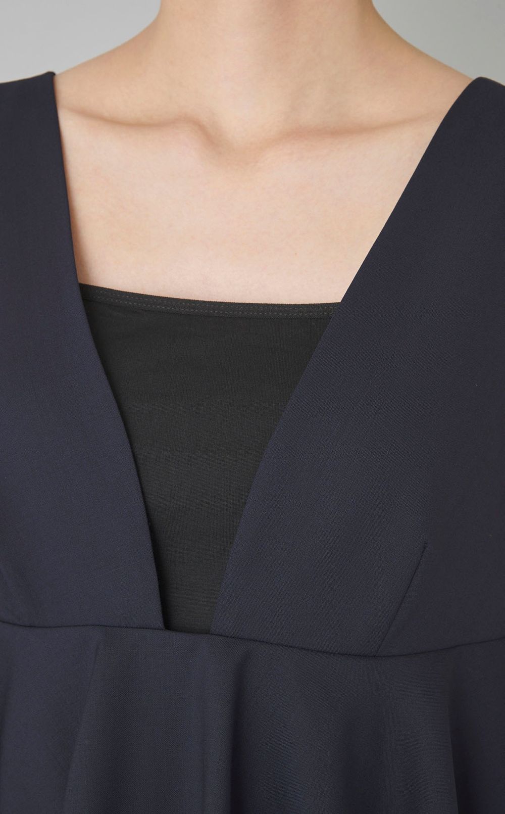 ペプラムフレアIラインワンピース