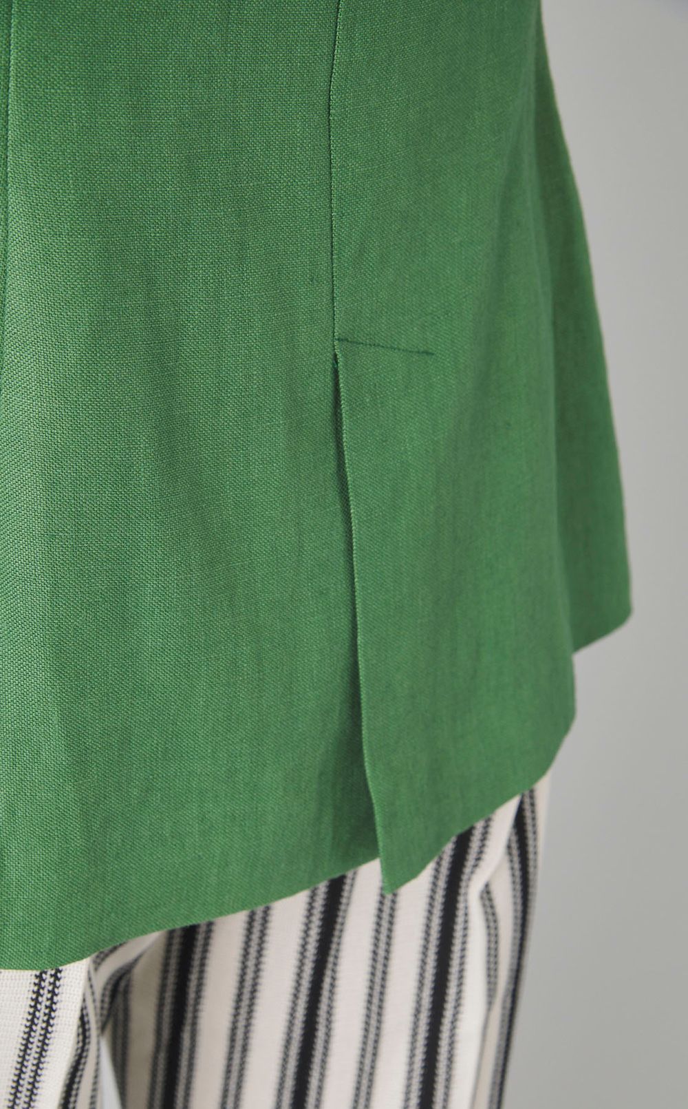 リネンオックスフォードブラウス