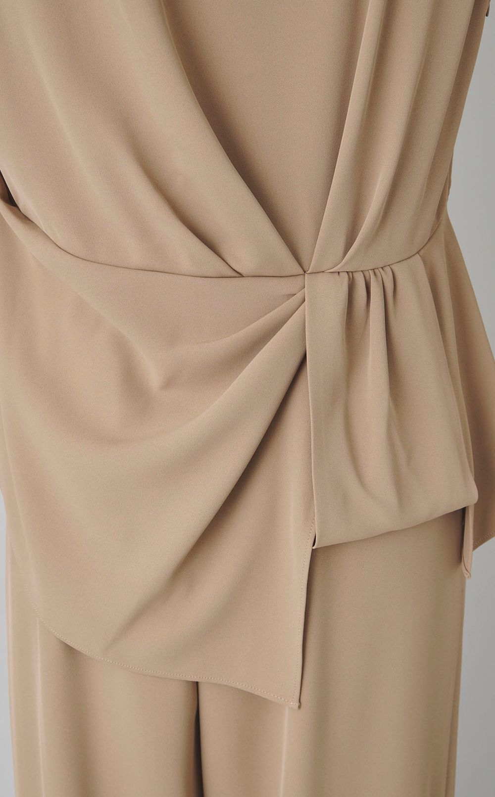 アシンメトリートップスセットパンツ