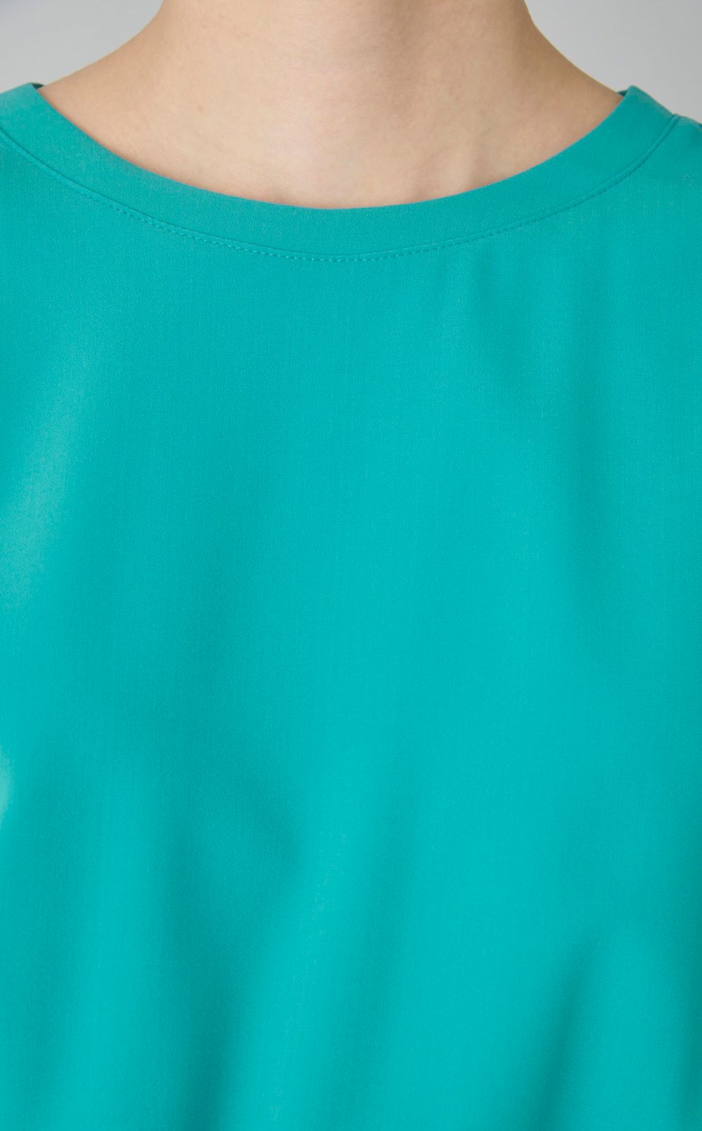 シアーコンビストレッチワンピース